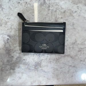 Coach card case signature wallet (authentic)